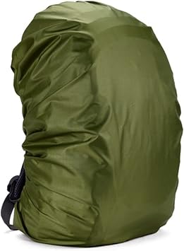 35-45L Backpack Rain Cover Outdoor Hiking Climbing Bag Cover Watertight Rain Cover for Backpack Color 35L Army Green, Size A