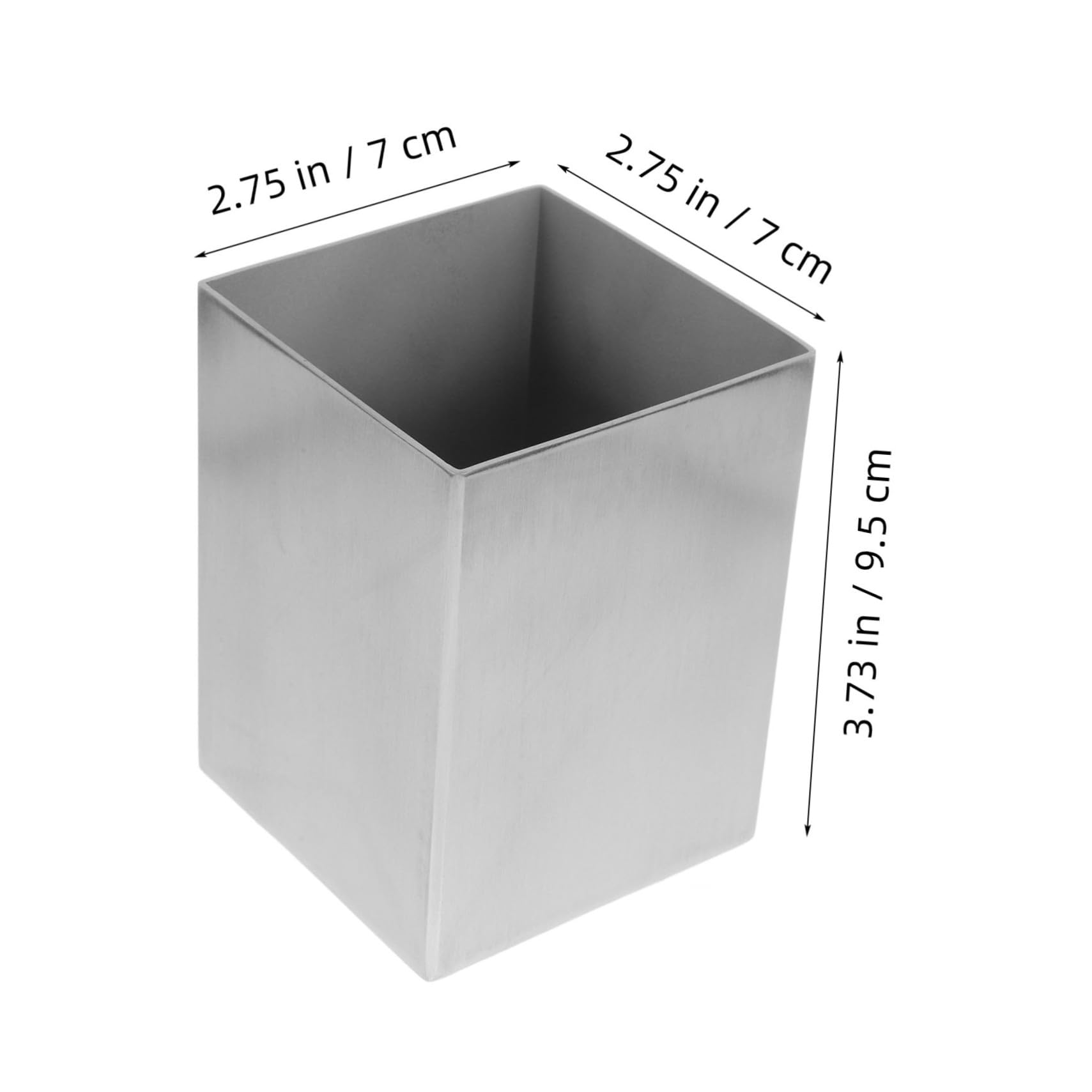 DOITOOL Portapenne Organizer da Scrivania Portatile in Acciaio Inossidabile Argento Resistente Design Compatto e Funzionale per Casa Ufficio
