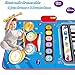 Toys for 1 Year Old Boy Gifts, 2 in 1 Musical Mats Toddlers 1-3, Piano Keyboard & Drum Mat for Toddlers, Early Educational Musical Toys Christmas Birthday Gifts for 1 2 3 Year Old Girls Boys Toddler