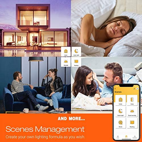Linkind 2-Pack Zigbee LED GU10 Smart Bulbs, 42° Beam Angle Reflector Dimmable LED Spot Light, Warm to Cool White, 450lm, 4.8W=50W, Hub Required, Compatible with Echo Plus/Echo Show