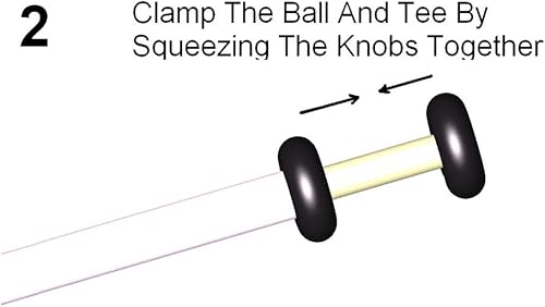 Miniatura 5 de Tee Pal Dispositivo de salida de pelotas de golf para personas mayores con problemas de flexión, Blanco