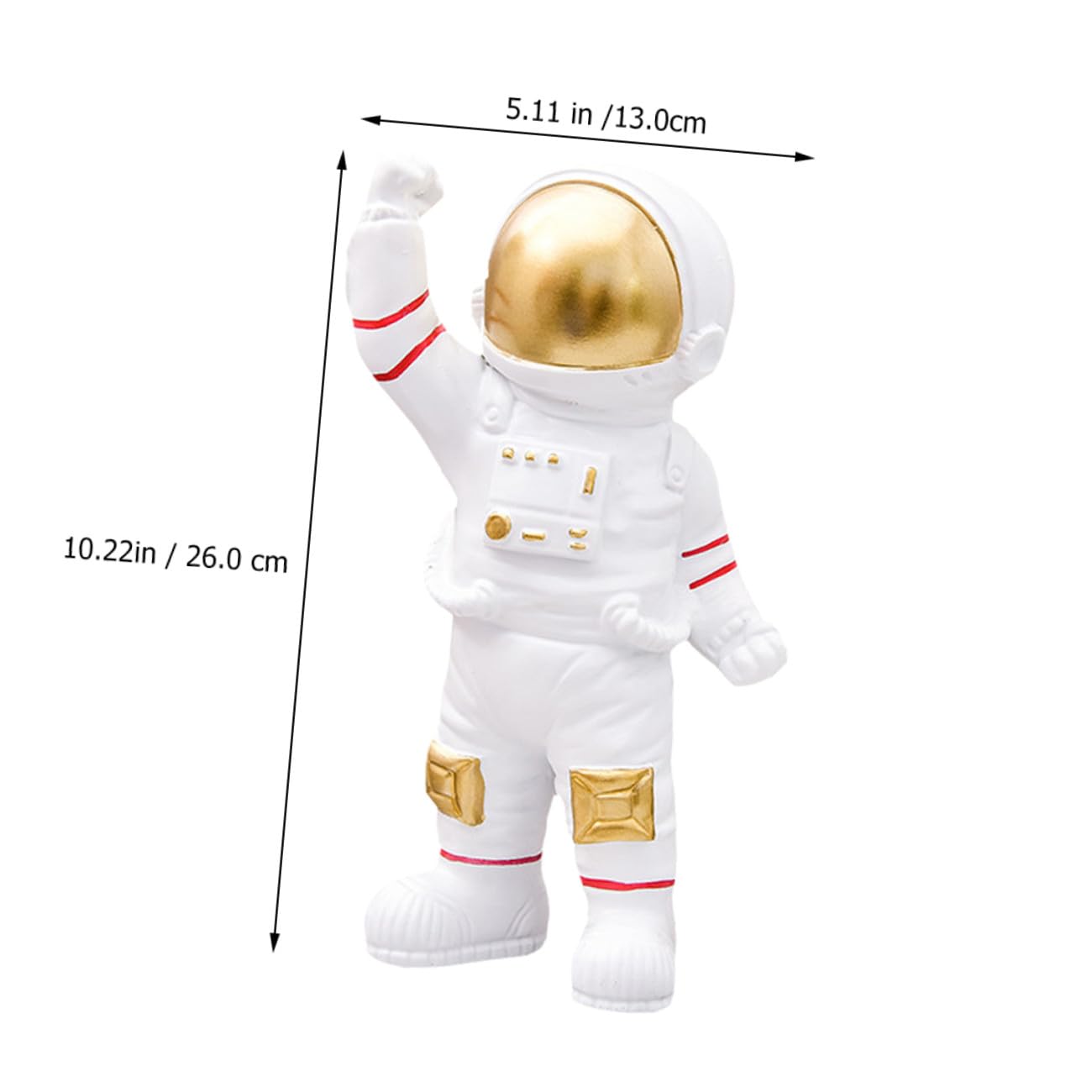 MAGICLULU Figuras De Astronautas Creativas Adorno De Resina para Mesa Decoración De Sala De Estar Tema para Habitación Decoración De Hogar