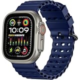 Lerobo Ocean Sport Band for Apple Watch Ultra 3 2 1 49/46/45/44/42mm Men