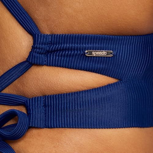Speedo Women's Swimsuit Top Bikini Endurance Tie Back Demi3