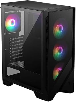 MSI Mag Forge 120A Airflow B65 ARGB Fanl  650 W ATX Oyuncu Kasas