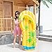 Fun Inflatable Pool Floats Lounger - Pool Floats Adult Size Lounge Floats for Swimming Pool Rafts Sunbathing Lounger Floats Swimming Pool Lake Floats Beach Pool Party Funny Inflatable Flip Flop Toys