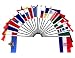 Southeast Europe World Flag SET-20 Polyester 4"x6" Flags, One Flag for Each Country in Southeast Europe 4x6 Miniature Desk & Table Flags, Small Mini Stick Flags