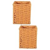 Trousse à crayons faite à la main : notre porte-stylo possède une forte capacité de résistance à l'usure et à la rupture.