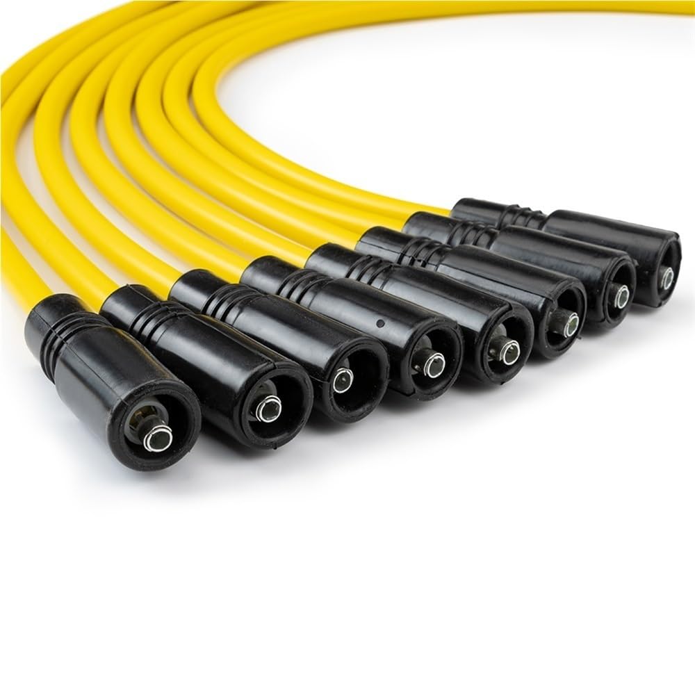 cables bujías coche Para Cadillac para Escalade 1999-2000 V8 5.7L | 96646 2X1197 9718Q 88862089 Cable de bujía de 0.315 in.