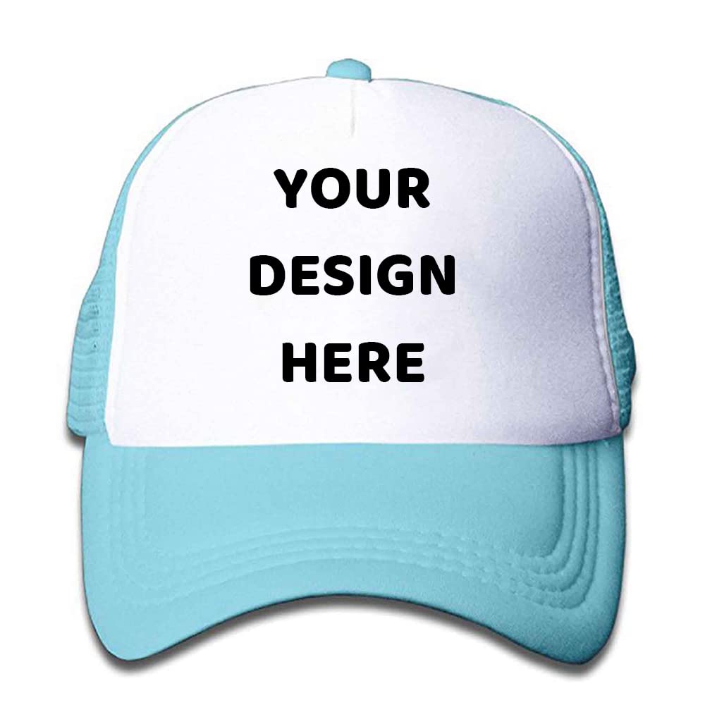 ZMviseCustomized Personalized Design Your Logo Unisex Trucker Hat Custom Mesh Baseball Cap
