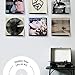 Hudson Hi-Fi Floating Vinyl Shelves - 1 CT Vinyl Record Wall Shelves for Quick Access & Safekeeping - Black Satin Wall Shelves & Record Storage Wall - Minimalist Album Mount for Wall