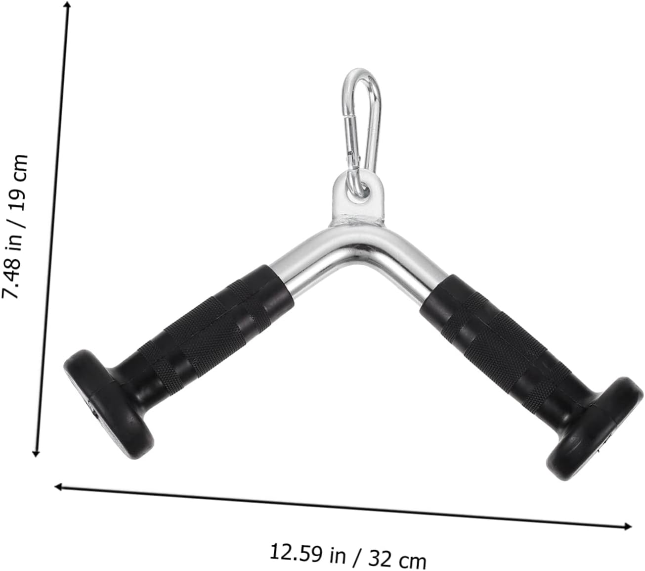 GANAZONO Gym Handles Grip Strength Enhancer Chest Clip Muscle Trainer Portable Fitness Pull Rod Home Gym Accessory