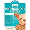Ruff-n-Ruffus-Portable-Foldable-Pet-Playpen-Free-Carrying-Case-Free-Travel-Bowl-Available-in-3-Sizes-IndoorOutdoor-Water-Resistant-Removable-Shade-Cover Portable Foldable Pet Playpen