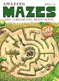 Amazing Mazes for Kids Ages 4-8: Awesome Hand-Drawn Maze Book for Kids (Maze Activity Book for Ages 4-8)