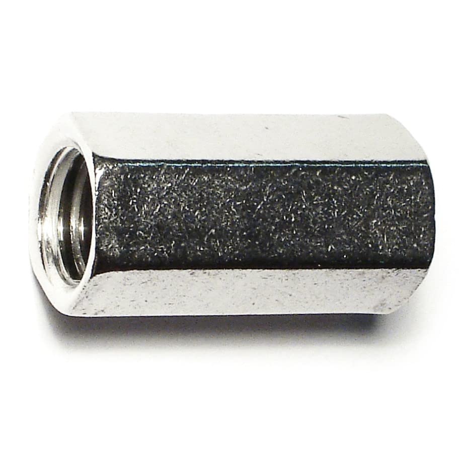 1/2-13 Stainless Coupling Nut (10 Pieces)