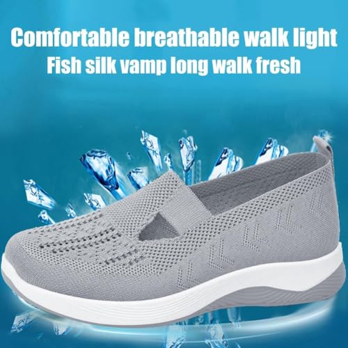 Addenno Womens Shoes, Orthowalkway Womens Sandals, Orthopaedic Sneakers, Casual Orthopedic Breathable Soft Slip on Foam Walking Shoes, Sneakers for Women Orthopedic2