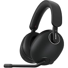 Sony Gaming Headset INZONE H9 WH-G900N Wireless / Bluetooth / Noise Canceling / 3D Sound / Low Latency / Comfortable for Long Use / Boom Mic Included / Perfect for PlayStation 5 PS5 Black