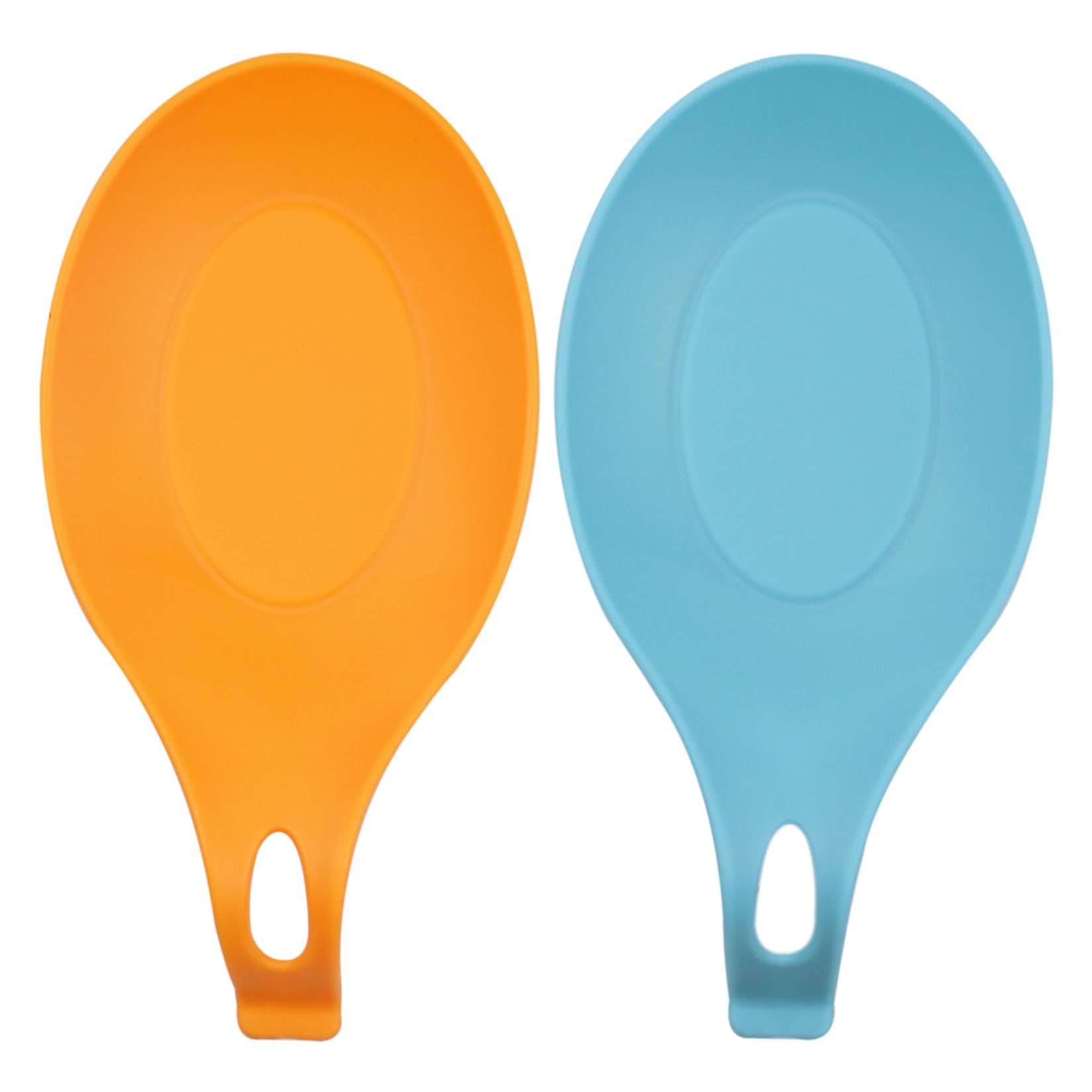 2Pcs Spoon Rest, Kitchen Spoon Rest, Cooking Spoon Holder