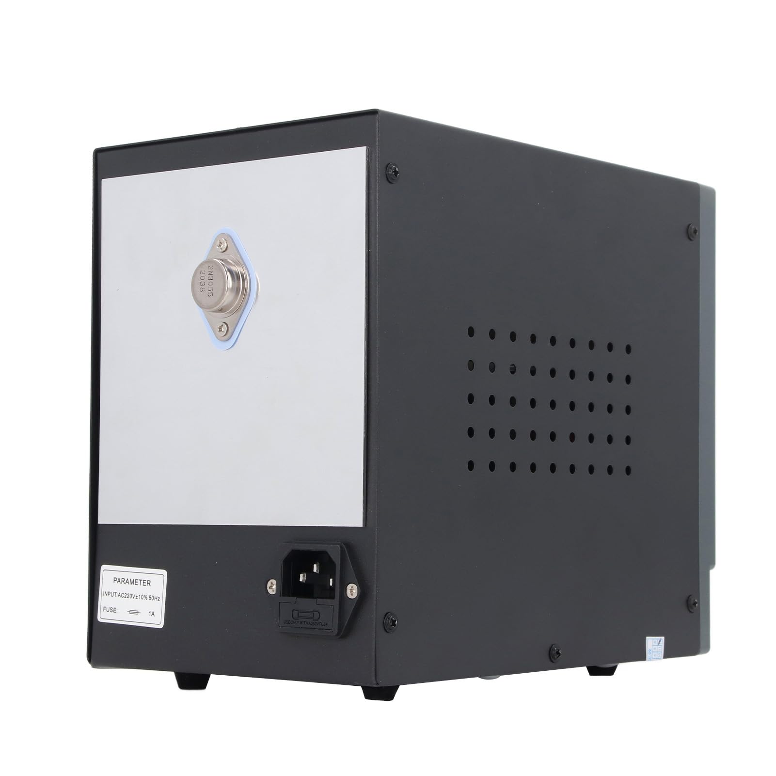 Fuente de Alimentación CC Variable 15V 3A Puerto de Carga Independiente Pantalla LED Grande Fuente de Alimentación Ajustable Multifuncional para Mantenimiento Electrónico