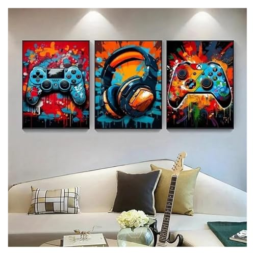 Décoration de maison moderne avec ce tableau de jeu graffiti - 5