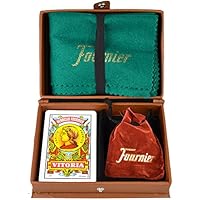 Fournier 10023417 Mus en estuche de polipiel, conjunto de juego