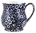 Produktbild Burleigh Dark Blue Calico Mug Sandringham Shape 0.35 litre by Burleigh