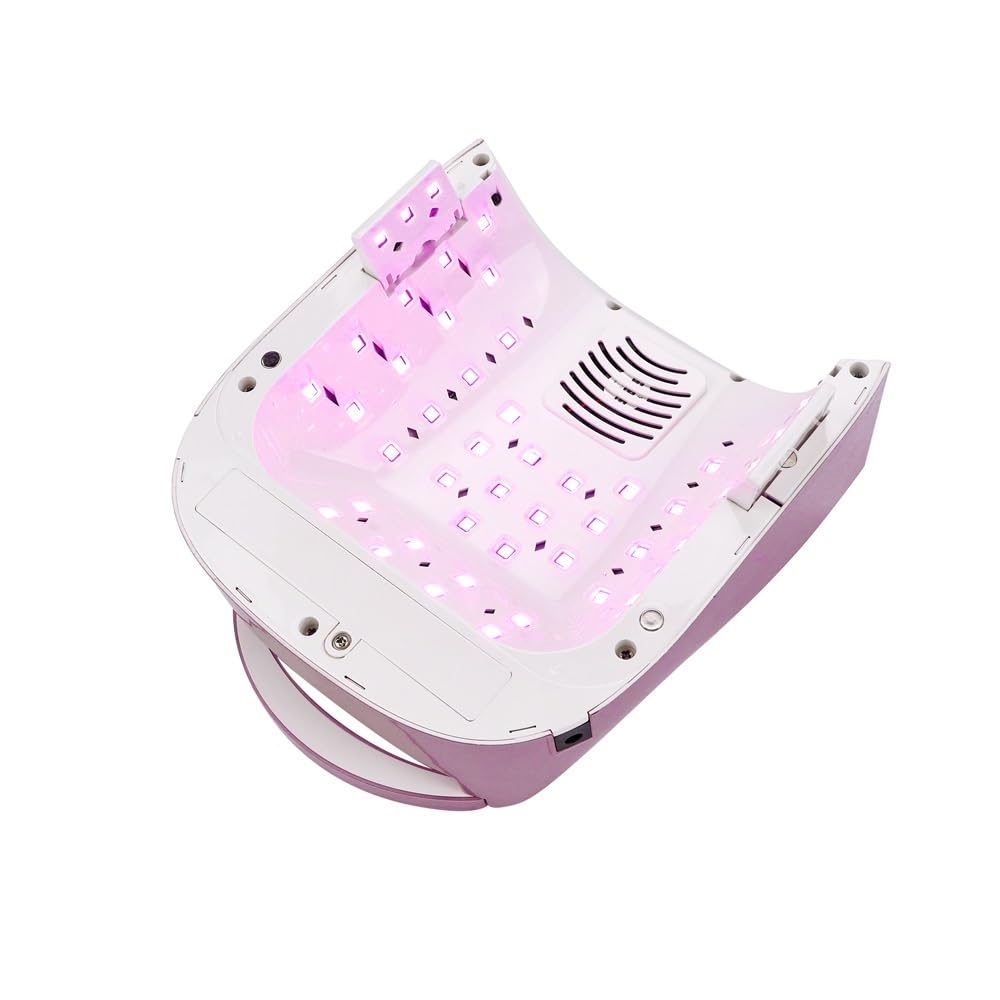 Lampa UV do paznokci, Lampa LED UV do paznokci o dużej mocy 96 W Lampa do ładowania paznokci UV LED Suszarka do paznokci Czerwone koraliki świetlne do utwardzania lakieru do paznokci Manicure Elektryc