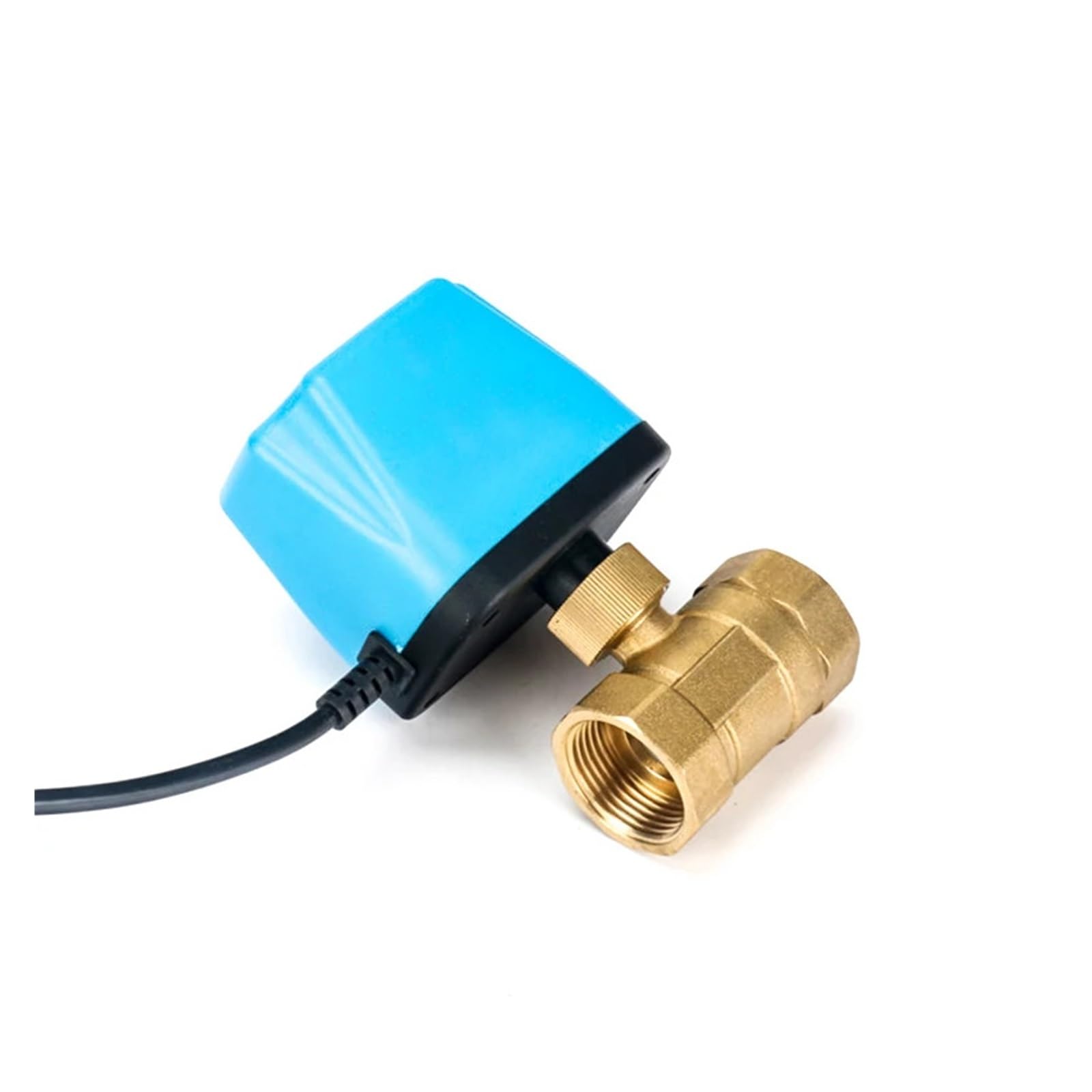 XFMZFUBD 1/2" Normally Closed/Normally Open Electric Ball Valve 220V 12V 24V 2 Wire Brass Ball Valve Replacement Solenoid Valve(NORMALLY CLOSED-24VDC)