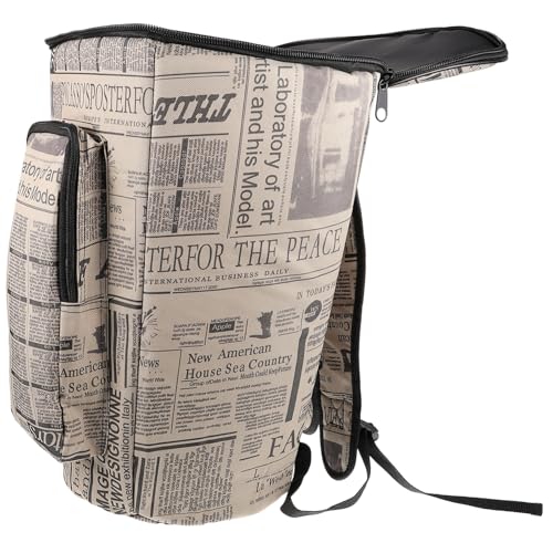 Sac tambour africain 10 pouces rembourré mousse épaisse étui protection toile