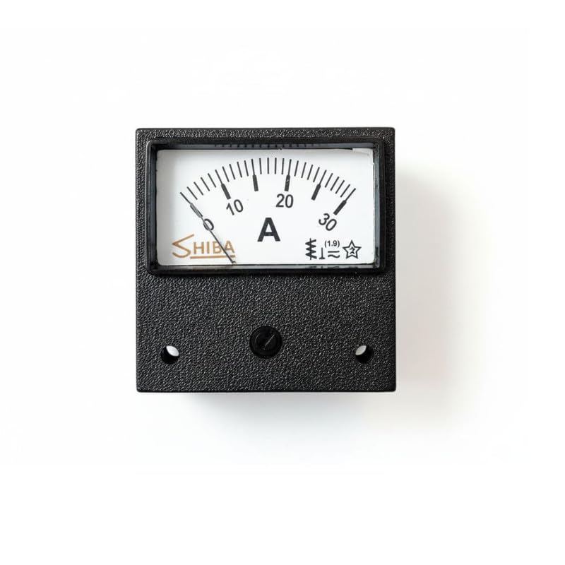 1 Pc Analog Ampere Meter (0-30A) Voltage Range 65mm for Stabilizer, AC Power Line, Industrial Machines, Power Distribution, Laboratory Testing