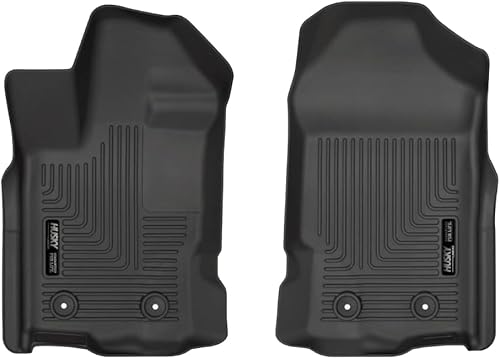 Miniatura 11 de Husky Liners Weatherbeater Alfombrillas de suelo Compatible con Ford Ranger SuperCrew 2019 - 2023 Delantero y 2da fila, 3 piezas negro - 94101