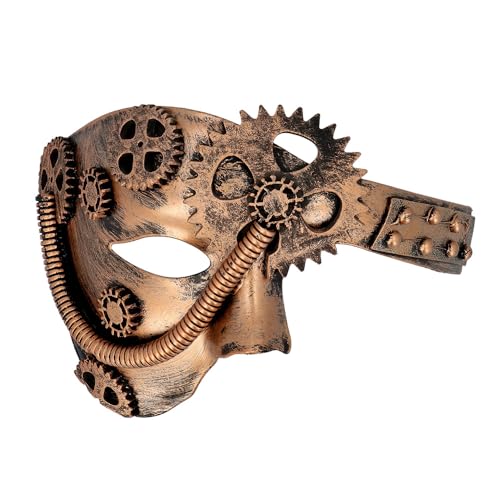Boland - 54498 - Máscara Operapunk, máscara facial Steampunk, máscara para los ojos con goma elástica, accesorio para disfraces de carnaval, Halloween y fiestas temáticas