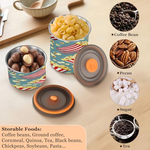 Recipiente hermético para café Blueangle acero inoxidable 30oz miniatura 5