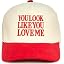 You Look Like You Love Me - Red/Beige