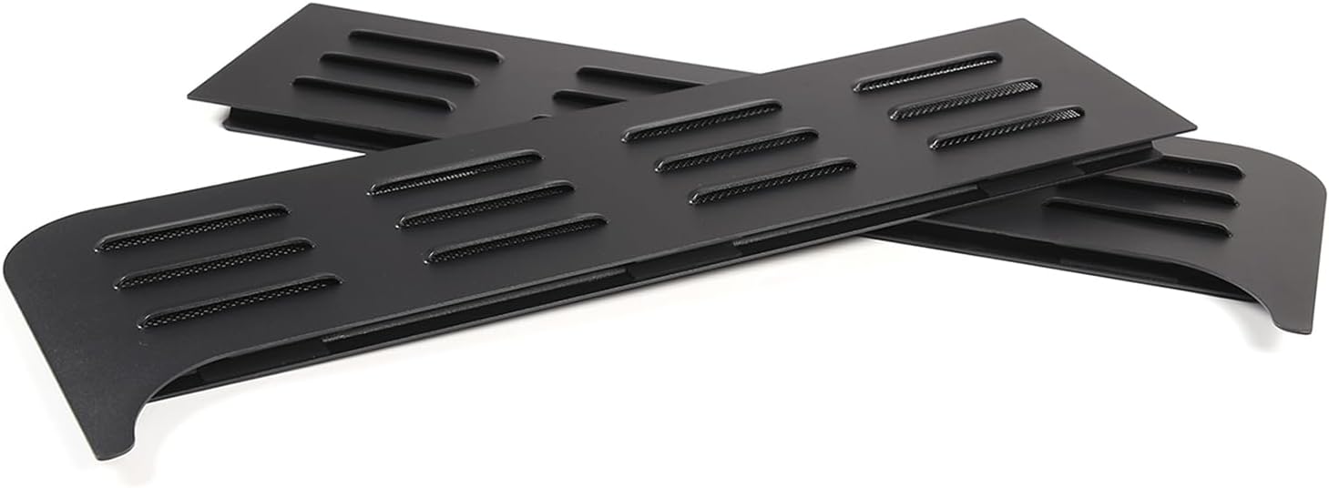 Car Rear Window Louver Vent Cover Rear Door Window Ventilation Shutters Compatible with INEOS Grenadier 2020-2024 Rear Window Ventilation Cover Aluminum Alloy Shutters Cover