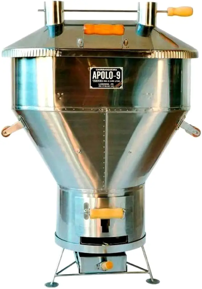 Churrasqueira Apolo 9 Inox Gás ou Carvão - Weber