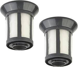 Daaxing Central HEPA Filters For Tesco VCBL15 VCBL17 Bagless Cylinder Vacuum Cleaner Replacement Accessories, Central Filter with Dust Guard (2PCS)