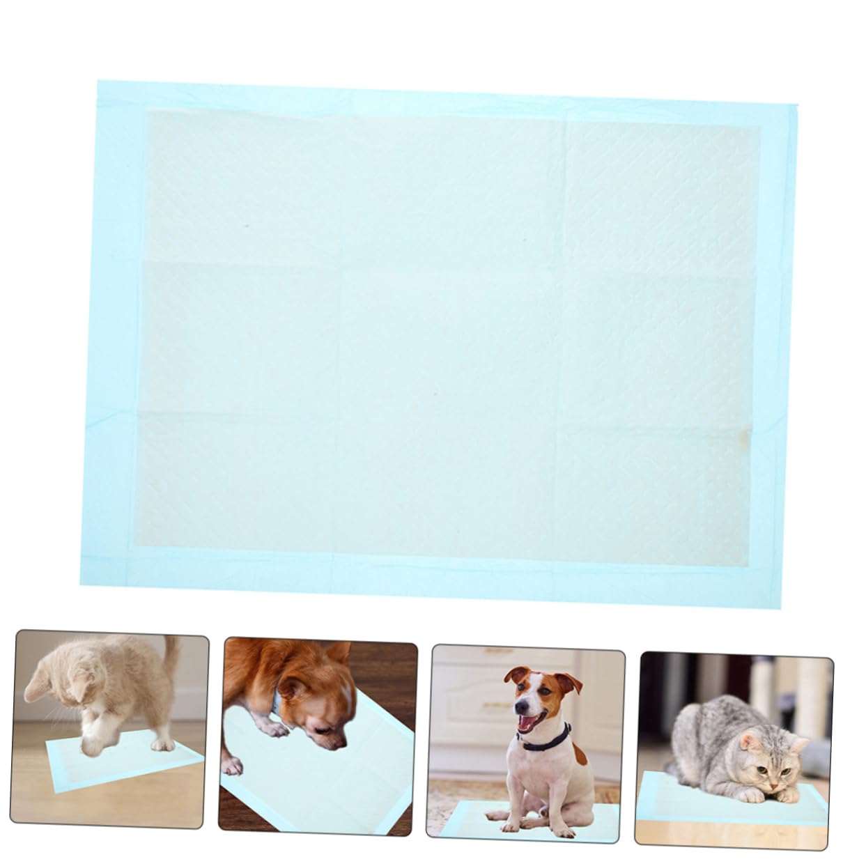 BESTonZON 100pièces Tapis Absorbants pour Chiens Et Ultra Absorbants Et Imperméables Parfaits pour Apprentissage Propreté à Intérieur