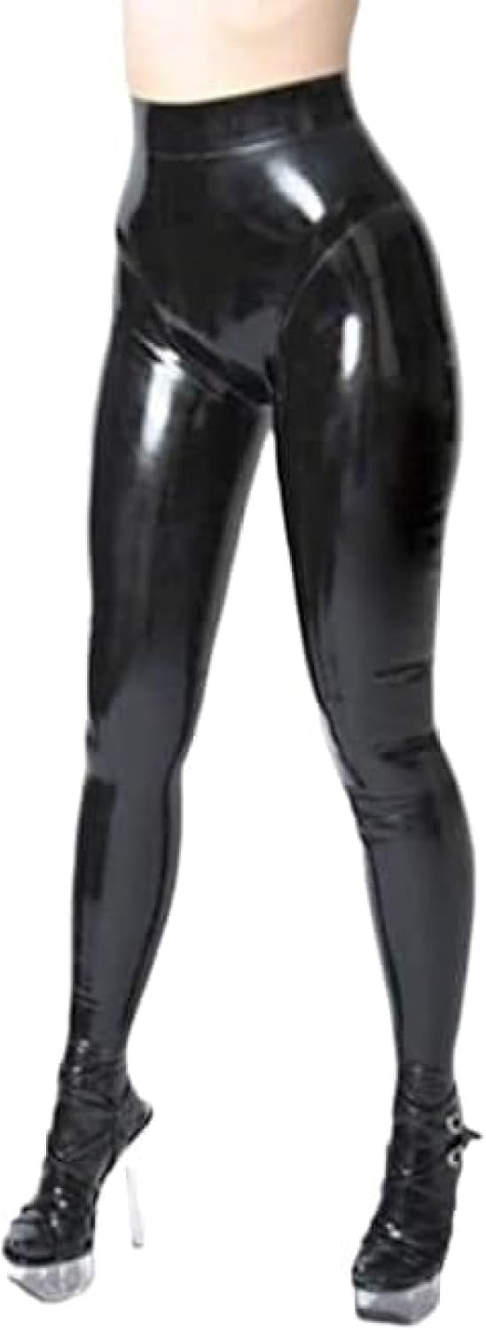 Latex Leggings Men Sexy Latex Pants High Waist Customization,Customize,XX-Large