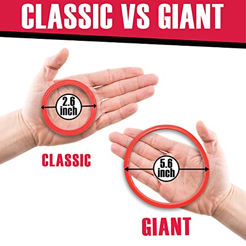 SPORT BEATS Rings Wall Toss Games for Kids and Adults Indoor Yard Outdoor Lawn Games for Adults and Family Wall Ring Tossing Choose 12 Inch or 20 Inch - Thumbnail 4
