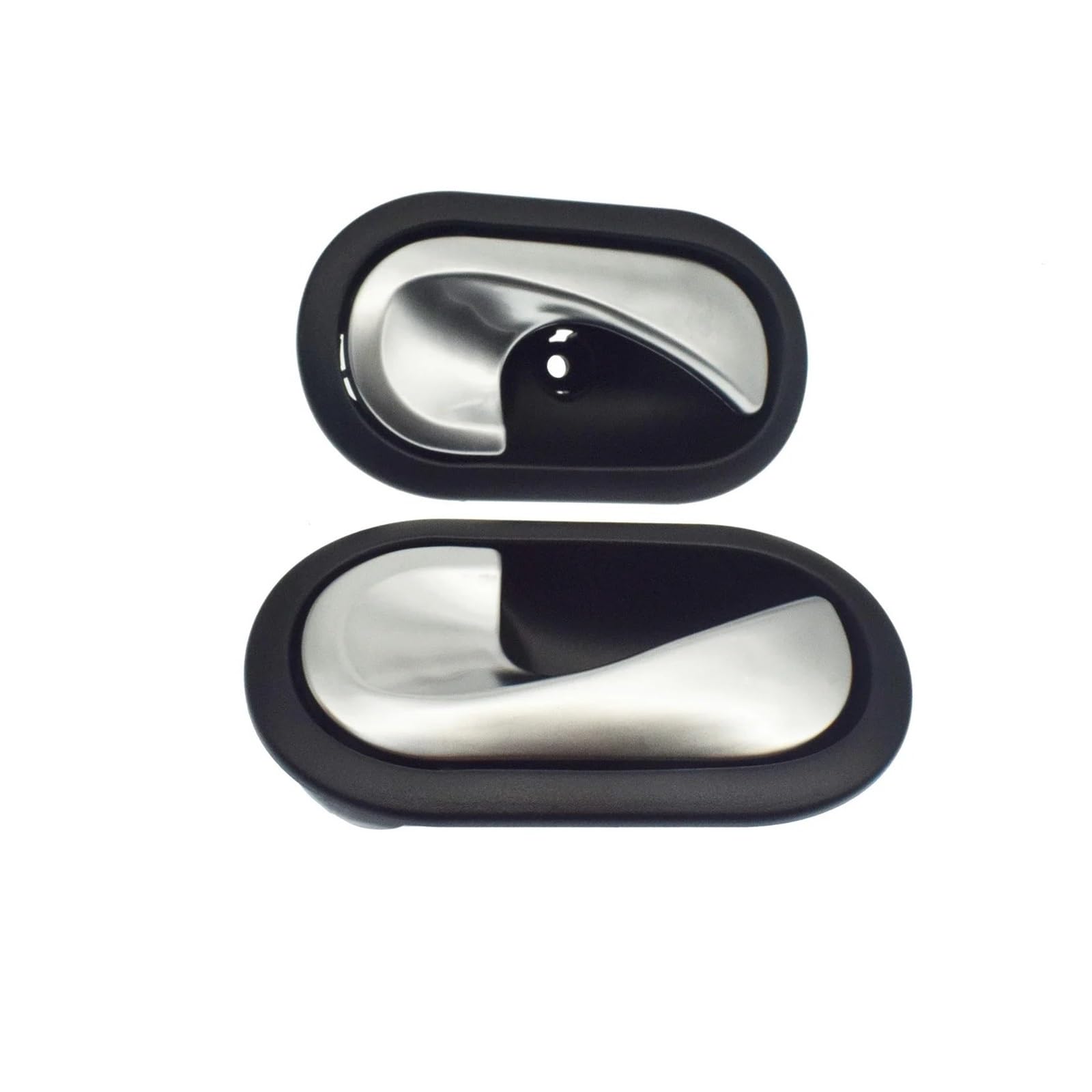 Jeviuwi Left And Right 2Pc Car Inner Door Handle Replacement For Master Mk3 For Megane Ii For Clio For Scenic For Dacia For Logan Car Interior Door Handle Left Or Right(Left And Right 2Pc)