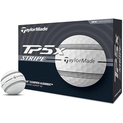 Balles Taylormade TP5x Stripe GLB Cover