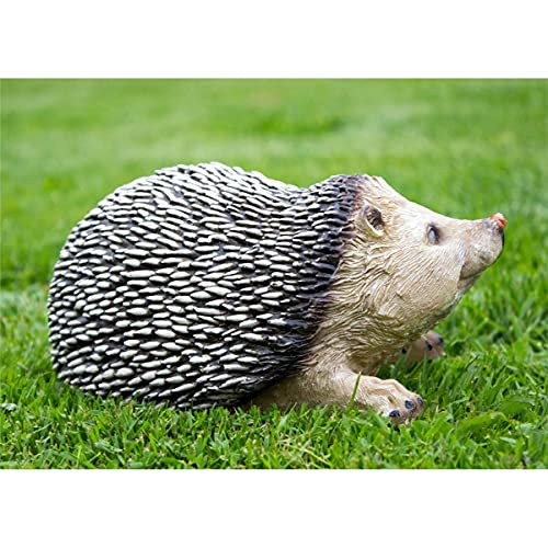 ProGarden Collection 1 x Dekofigur Igel, 20x12x10cm, aus Polystone, im Fotokarton, 1 aus 3 Motiven