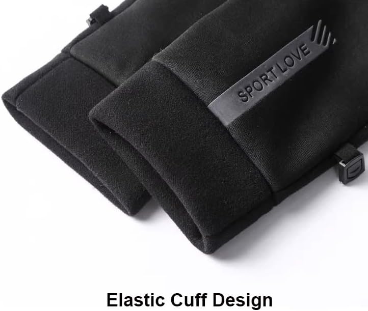 INOGIH Cold Weather Running Gloves for Women Winter Soft Warm Touchscreen Cycling Gloves Non-Slip