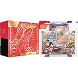 Pokémon-Sammelkartenspiel: Top-Trainer-Box Karmesin & Purpur & -Sammelkartenspiel: 3er-Pack Karmesin & Purpur - Arkani