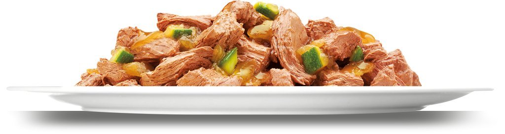 Felix So gut wie es aussieht Fleisch und Fisch Mix mit Gemüse 12 x 100 g Katzenfutter von Purina, 6er Pack (6 x 1.2 kg)
