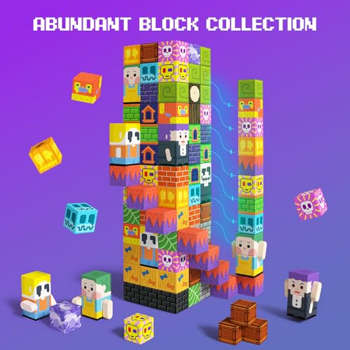 GobiDex Magnetic Blocks, 100PCS Building Toys for Kids 3+, Upgraded Zomblock STEM Sensory Magnets Construction Set, Birthday for Boys & Girls