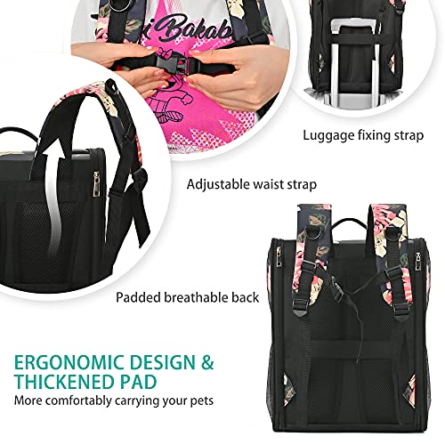 SUPPETS Cat Backpack Airline Approved Carrier Backpack for Small Dogs Carrier with Ventilated Design Collapsible and… - Image 3