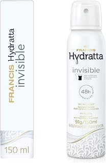 Desodorante 48h Hydratta 165 ml, Francis, Branco