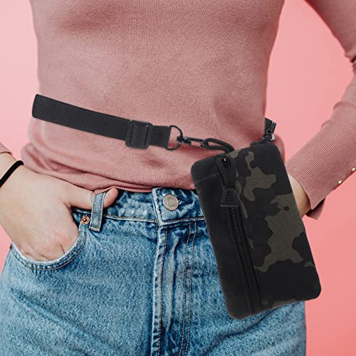 INOOMP Bolsa De Cintura Externa Multiuso Para Gadgets Bolsa Para Cartão De Bolsa Para Troco